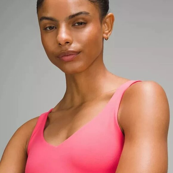 lululemon NWT Align™ Tank Top Light Support, A/B Cup sz 6 Glaze Pink - Picture 4 of 6